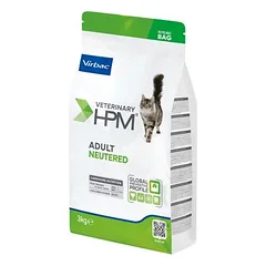Virbac Veterinary HPM Adult Neutered Cat, sausas maistas katėms, 3 - 4,9 kg — 2 nuotrauka