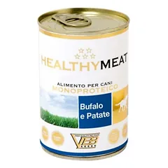 Healthymeat Bufalo con Patate (su buivoliena ir bulvėmis) monoproteininis paštetas šunims 400g.