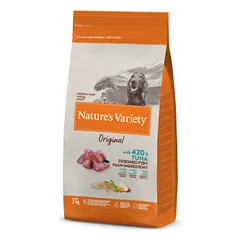 Natures Variety Original Medium/Maxi su tunu, 12.00kg parduotuvėje gyvunumaistas.lt