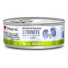 DISUGUAL Struvite konservas katėms su putpelėmis 85g (12)