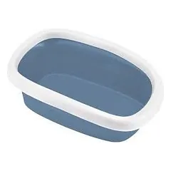 StefanPlast SPRINT 20 kačių tualetas, mėlynas/baltas, dydis 58x39x17 cm