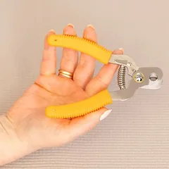 Wahl® nagų žirklutės, oranžinė: L 19,7 x B 1,3 x H 9,3 cm — 2 nuotrauka