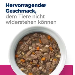 Hill's Prescription Diet Gastrointestinal Biome su vištiena ir daržovėmis, drėgnas maistas katėms — 4 nuotrauka