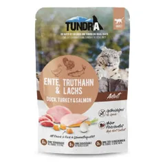 Tundra Cat konservai su antiena, kalakutiena ir lašiša katėms - Zoobazė nuotrauka