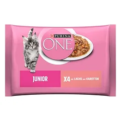 PURINA ONE Junior 4 x 85 g nuotrauka