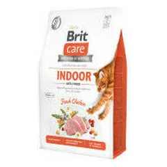 Brit Care Cat GF Indoor Anti-Stress su šviežia vištiena, sausas maistas katėms 0,4 kg — 2 nuotrauka