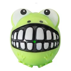 ROGZ Frog Ball žalias kamuoliukas varlė M 6.4cm — 2 nuotrauka