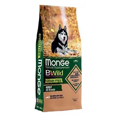 Monge Bwild Grain Free All Breeds Lachs & Erbsen