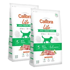 Calibra Dog Life Adult Medium Lamb 2x12 kg