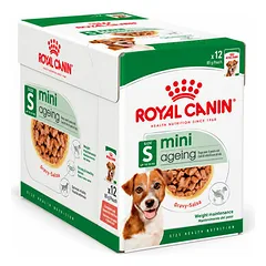 Royal Canin SHN Mini Ageing Gravy drėgnas maistas šunims 12x85 g parduotuvėje 1petshop.lt
