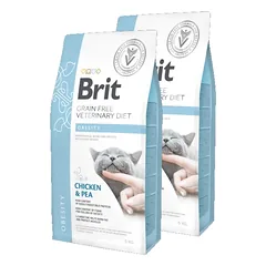 Brit gf veterinary diets cat Obesity 2x5kg