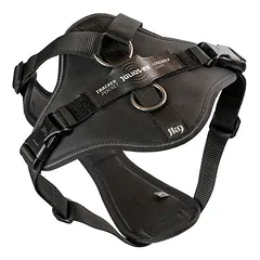 Julius-K9 Longwalk Light Hundegeschirr mit Tracker-Tasche - schwarz