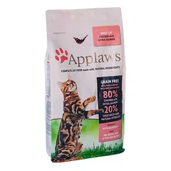 Applaws Cat Adult su vištiena ir lašiša, sausas maistas katėms 2 kg — 2 nuotrauka
