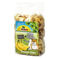 Graužikų pašaro papildas – džiovinti pjaustyti bananai