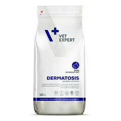 VetExpert VD Dog Dermatosis su lašiša, veterinarinis maistas šunims 12 kg