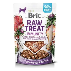 Brit Raw Treat Immunity šaltyje išdžiovinti skanėstai šunims 40 g