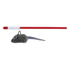 Trixie žaislas pelė ant pagaliuko 47 cm