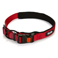 Karlie Art Sportiv Premium antkaklis, raudonas, Reguliavimas: 35 - 40 cm — 4 nuotrauka
