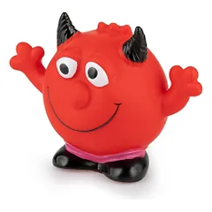 Happet raudonas monstras žaislas šunims, 13 cm — 3 nuotrauka