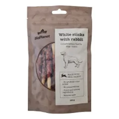 BioPlanet White Sticks with Rabbit skanėstai šunims