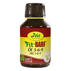 CdVet Fit-BARF aliejus 3-6-9, 250ml — 4 nuotrauka