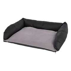 Kerbl Pet bagažinės pagalvė, juoda/pilka, L 80 x B 60 cm — 4 nuotrauka