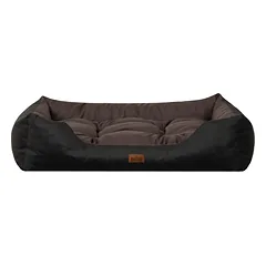 Didelis tvirtas XXL šuns guolis Puffy 114x84 cm – neperšlampamas guolis vokiečių aviganiui, labradorui, dobermanui — 5 nuotrauka