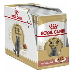 Royal Canin FBN British Shorthair drėgnas maistas katėms 12 x 85 g