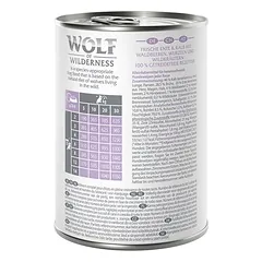 Wolf of Wilderness JUNIOR drėgnas maistas šunims 6/24 x 400 g, 400 - 499 g — 5 nuotrauka