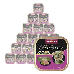 ANIMONDA Vom Feinsten mini senior vištiena/medžioklės laimikis/raudonėlis  100 g