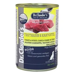 Dr. Clauder's Best Choice Hund Selected Meat drėgnas maistas šunims 6 x 400 g, Galvos mėsa — 3 nuotrauka