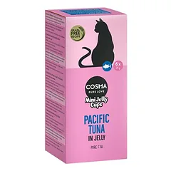 Cosma Mini Jelly Cups skanėstai katėms 6 x 25 g — 5 nuotrauka