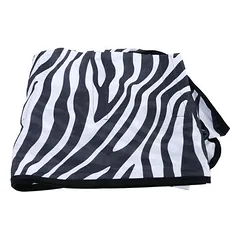 Nomad Tales Zebra antklodė nuo musių su fiksuota kaklo dalimi, 155 cm Nugaros ilgis — 3 nuotrauka