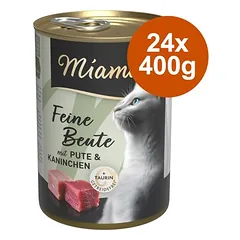 Miamor Feine Beute drėgnas maistas katėms, ekonominė pakuotė 24 x 400 g
