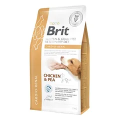 Brit GF Veterinary Diets Dog Cardio-Renal sausas pašaras šunims 2 kg