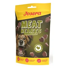JOSERA Meat Hearts Turkey treniruočių skanėstai su kalakutiena 70g