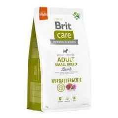 Brit Care Hypoallergenic Adult Small Breed Lamb hipoalerginis sausas maistas mažų veislių šunims, 7 kg
