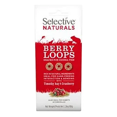 Science SELECTIVE - Selective Berry Loops Stick Treats für Kaninchen und N