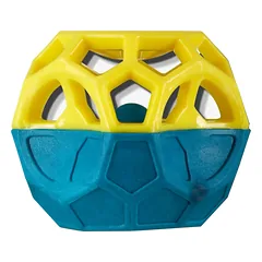 Nuzzle Puzzle Cube (8,5 cm) - skanėstus išduodantis kubas šunims, šokinėjantis, plūduriuojantis, su cypliuku