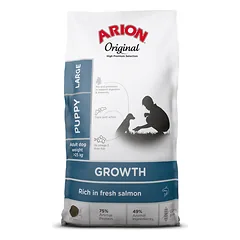 ARION Original Growth Puppy Large Salmon Rice 12 kg