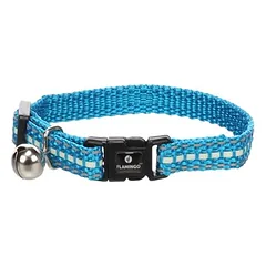 Flamingo Kätzchen Halsband Jinxy hellblau