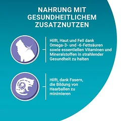 PURINA ONE Coat & Hairball sausas maistas katėms — 4 nuotrauka
