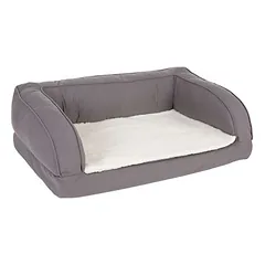 Orthopädisches Hundesofa grau