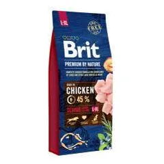 Brit Premium By Nature Senior L/XL sausas pašaras vyresnio amžiaus šunims, 15 kg parduotuvėje petreon.lt