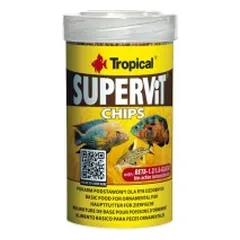 Tropical Supervit Chips pašaras žuvims su Beta-gliukanu 1000 ml