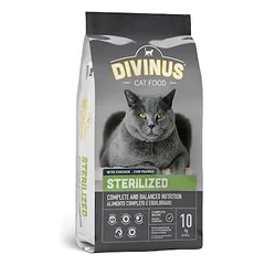 DIVINUS Cat Sterilized sterilizuotoms katėms 10 kg