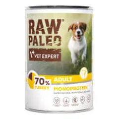 VetExpert Raw Paleo Puppy konservai su kalakutiena šuniukams
