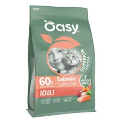 Oasy Superior Adult sausas pašaras su lašiša katėms