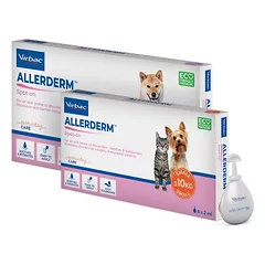 VIRBAC Allerderm Spot-on (pipetė 6 x 4 ml)
