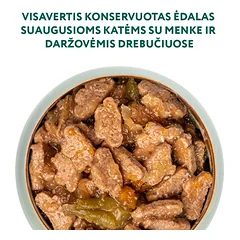 OPTIMEAL konservai suaugusioms katėms su menke ir daržovėmis 85g x 12 — 2 nuotrauka